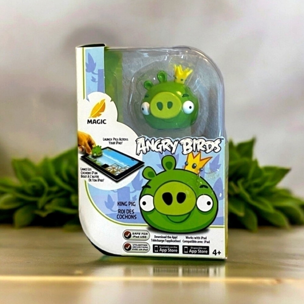 NEW Magic Angry Birds KING PIG Apptivity for iPad & BAD PIGGIES PC game Combo